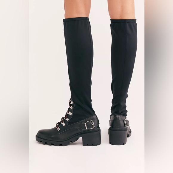 NEW Free People X Silent D Arlo Hiker Boots - Picture 12 of 12